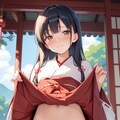 巫女さんはふんどし 2枚目