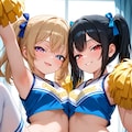 メスガキ　チアガール 3枚目