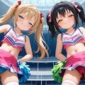 メスガキ　チアガール 2枚目