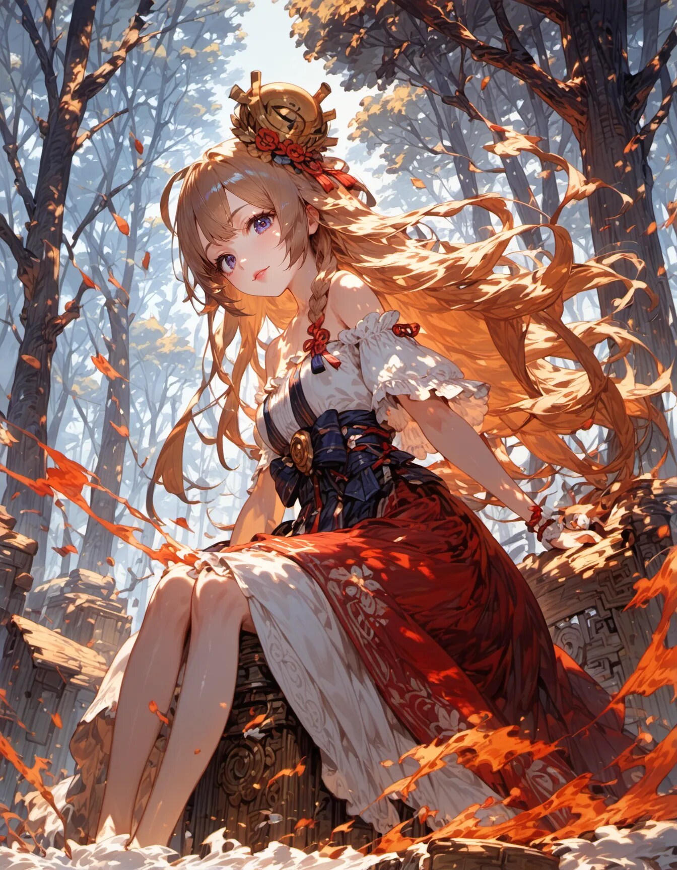 Queen of the Autumn Forest | の人気AIイラスト・グラビア