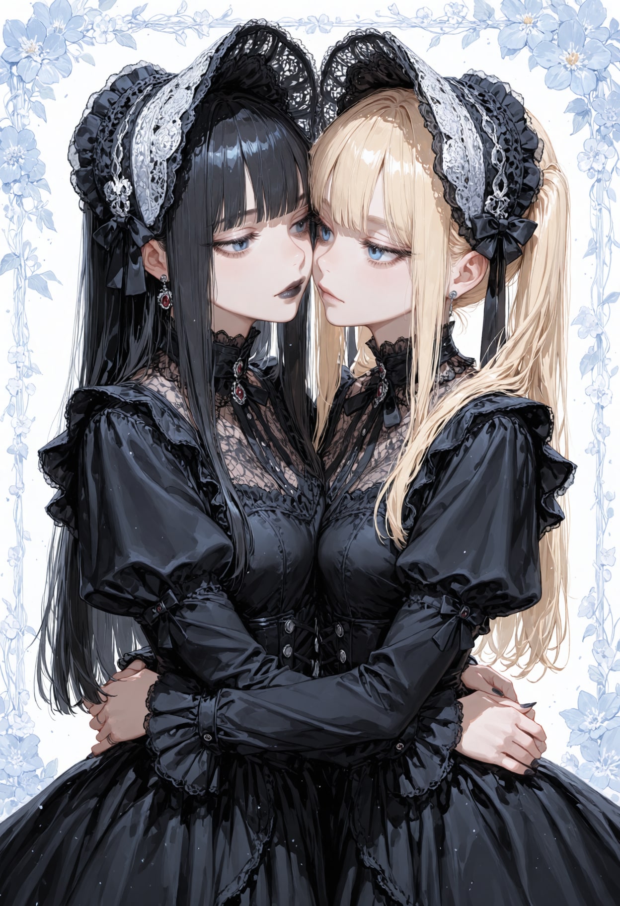 冬花＆フレイヤでAnimaモデルサンプル | の人気AIイラスト・グラビア