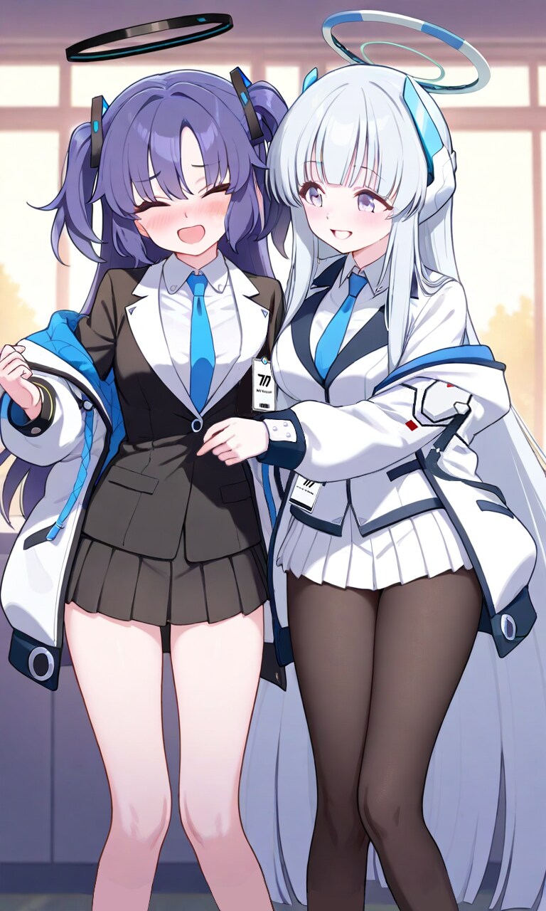 ユウカとノア3 | の人気AIイラスト・グラビア