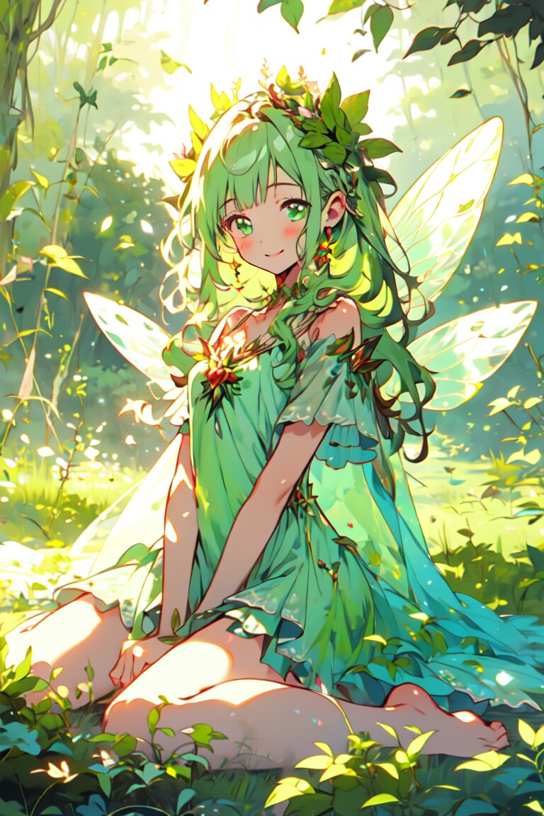 陽だまりの森のドライアド