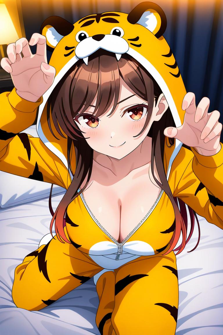 虎パジャマ水原千鶴