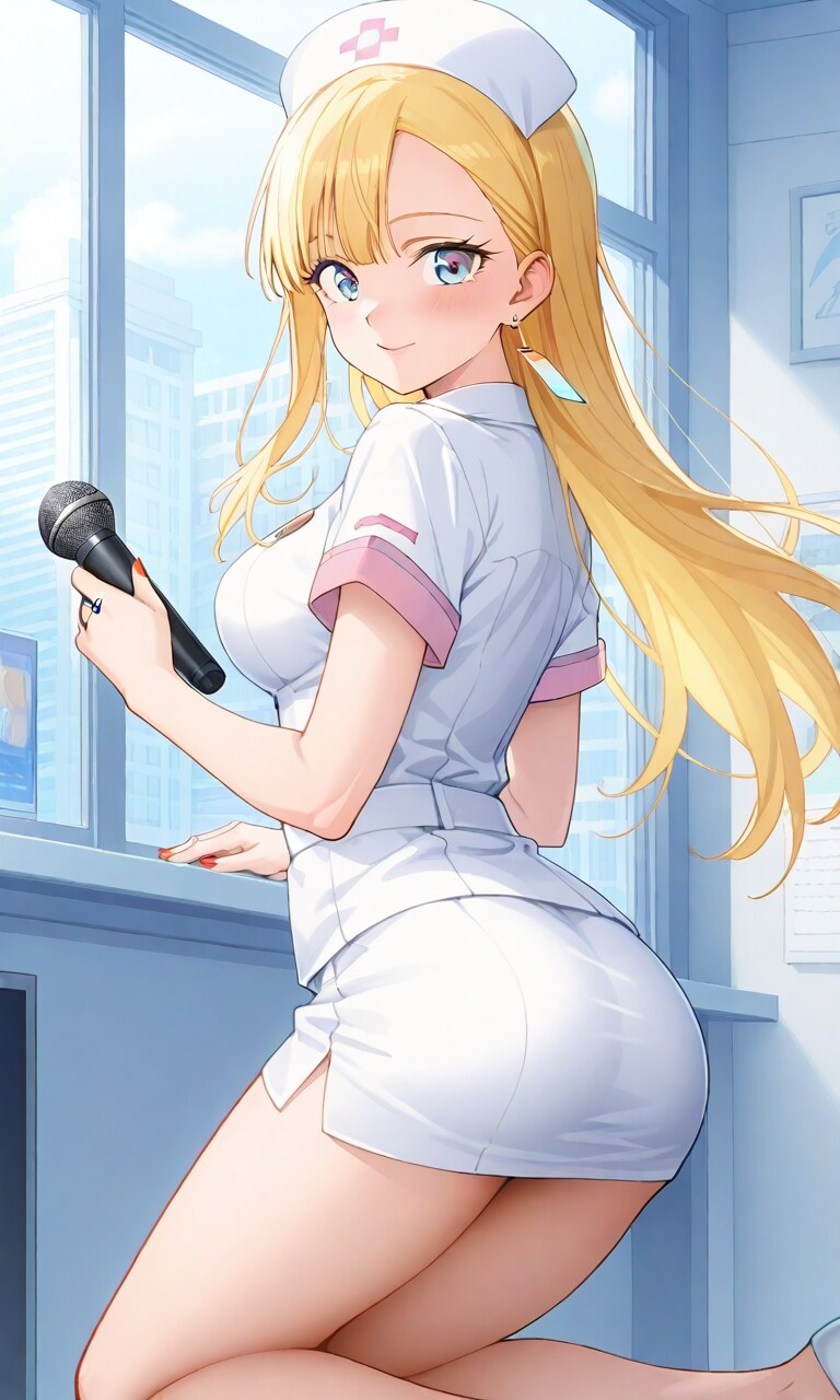 ナース姿のユウグレさん