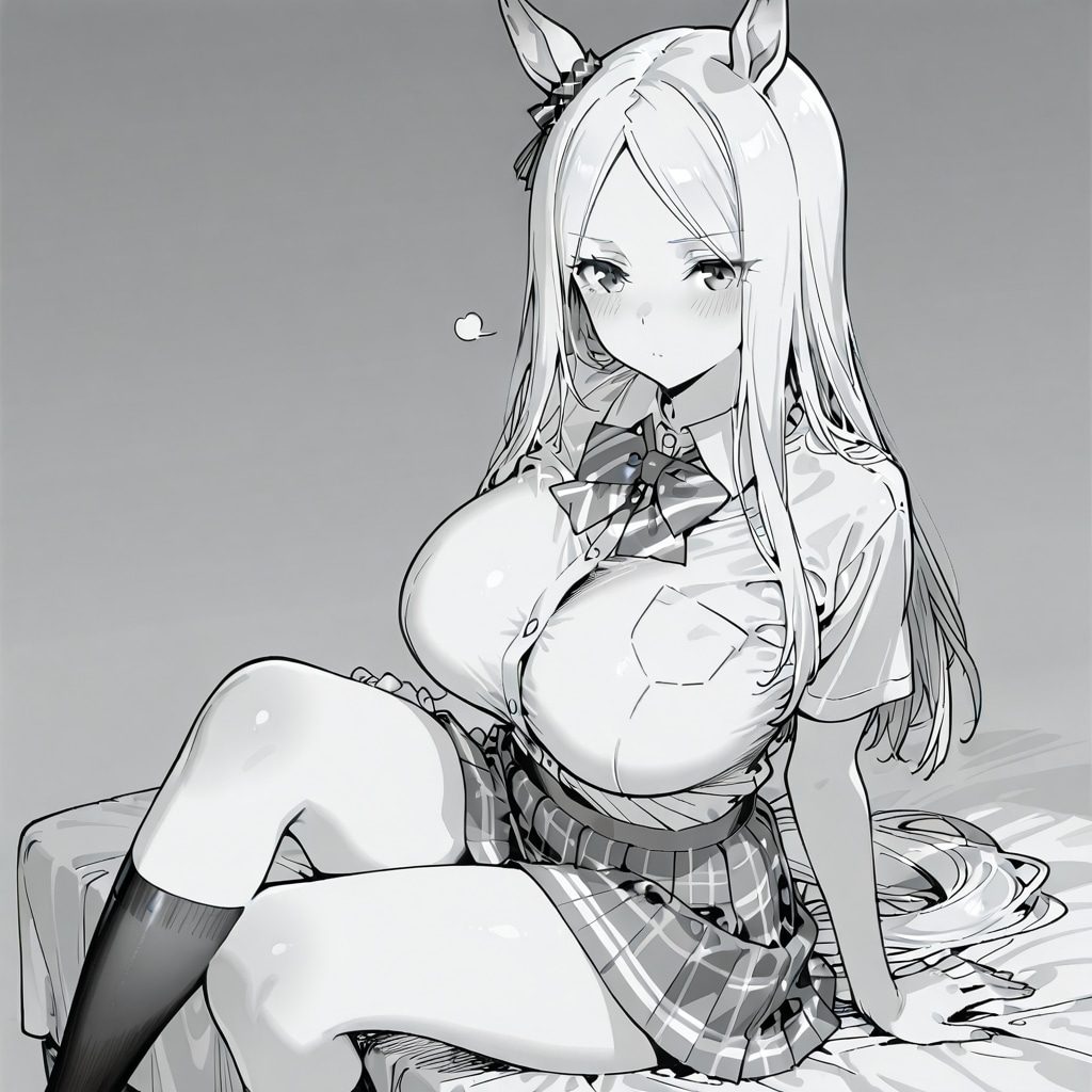 ウララちゃんのはずが・・・なぜマックイーン | の人気AIイラスト・グラビア