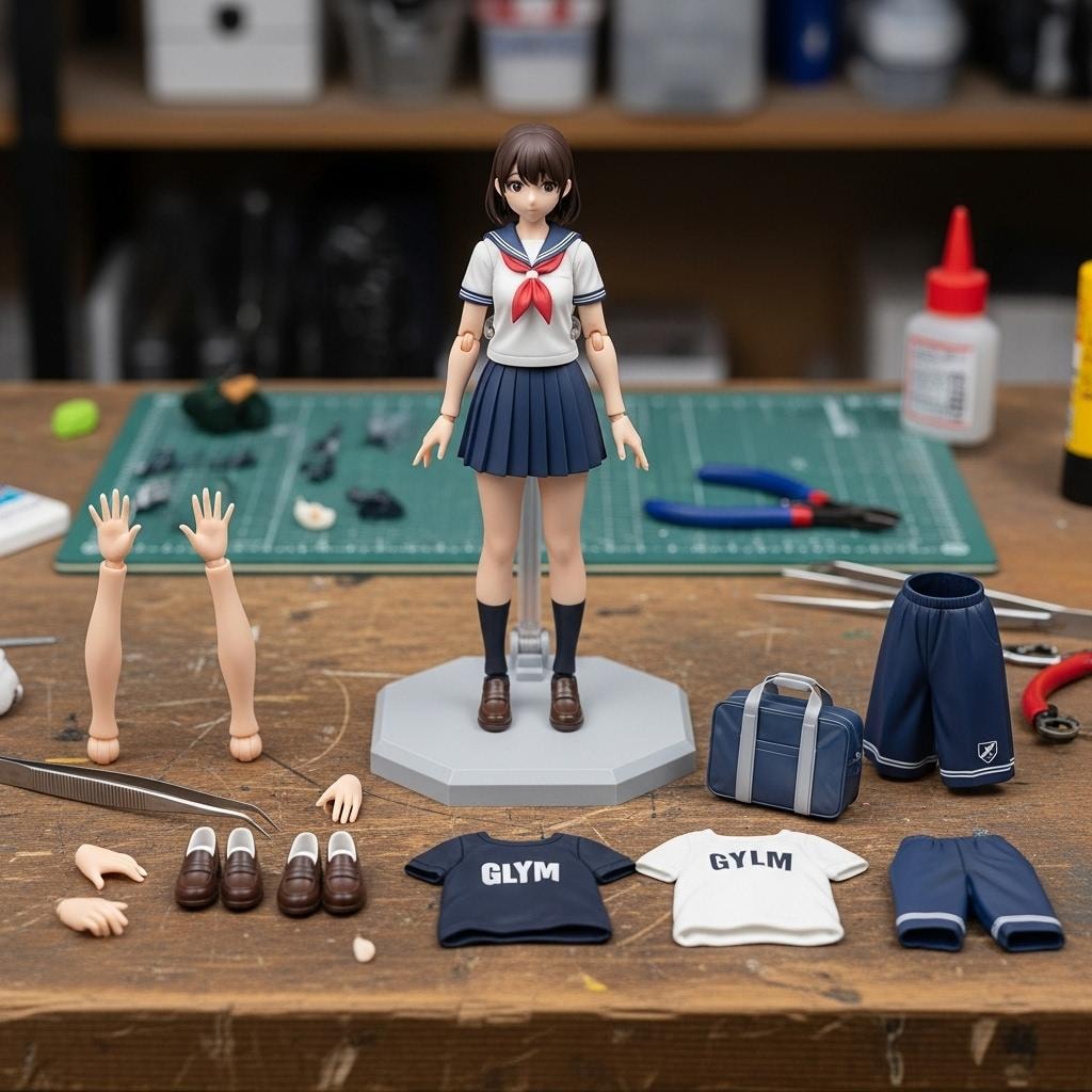 プラモデルを作る、、、