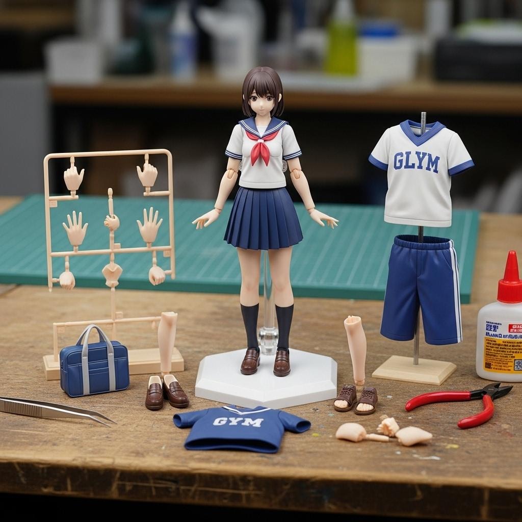 プラモデルを作る、、、