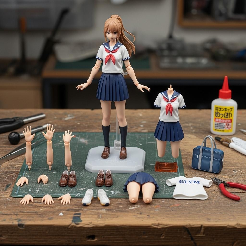 プラモデルを作る、、、