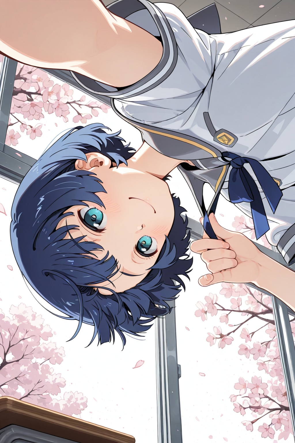 🌸覗き込む柑菜さん(*´ω｀*) | の人気AIイラスト・グラビア