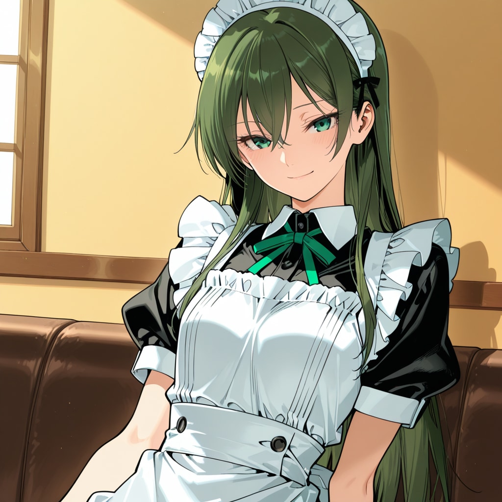 常連だけが知る微笑み | の人気AIイラスト・グラビア