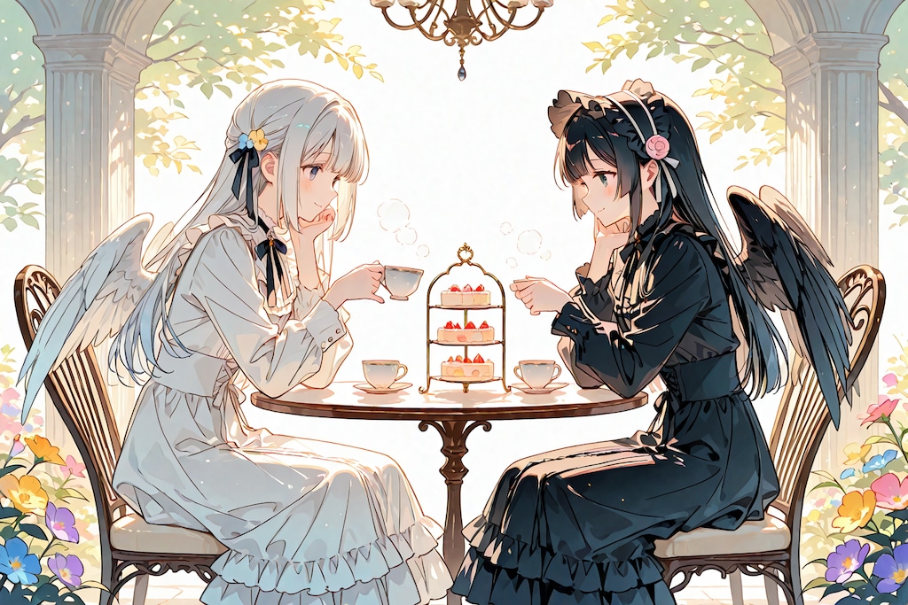 白黒の翼