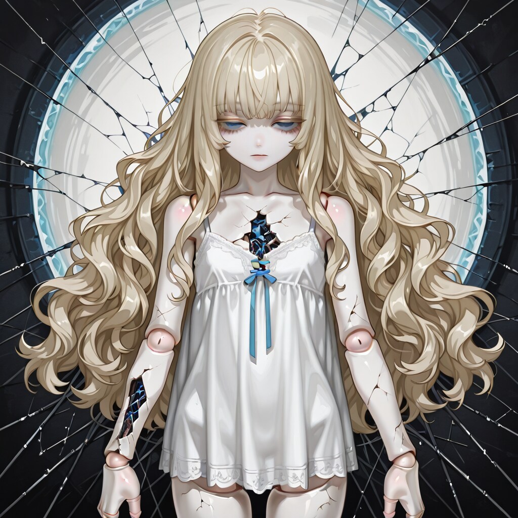 壊れた少女人形