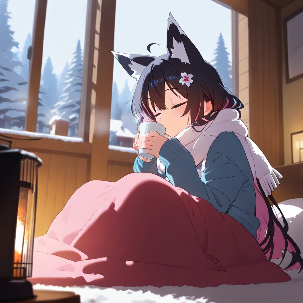 冬のイラスト冬のうちに