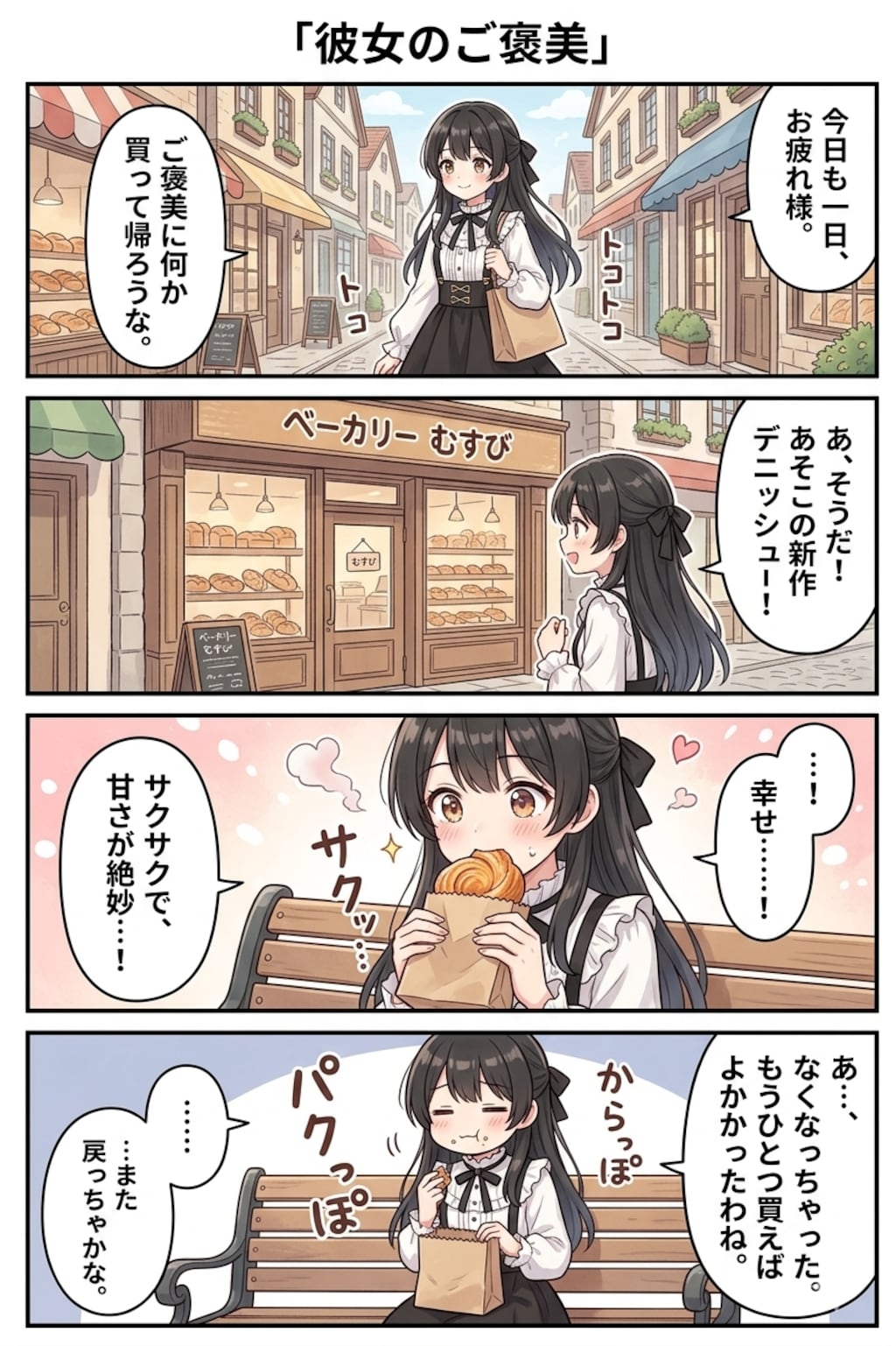 皿良ちゃんのご褒美