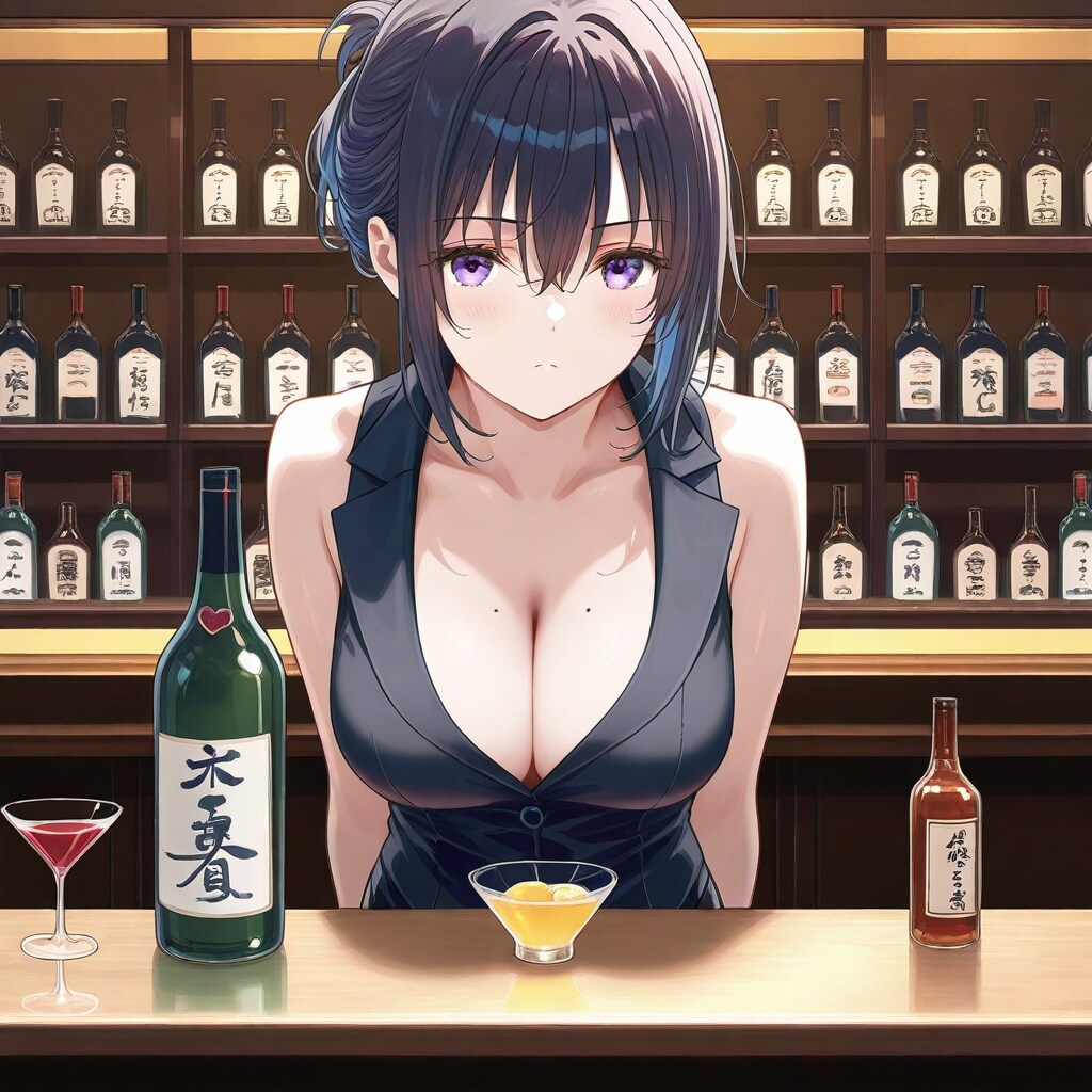 胡散臭いバーに案内された。