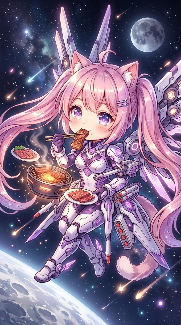 ももツイにゃん。BBQ