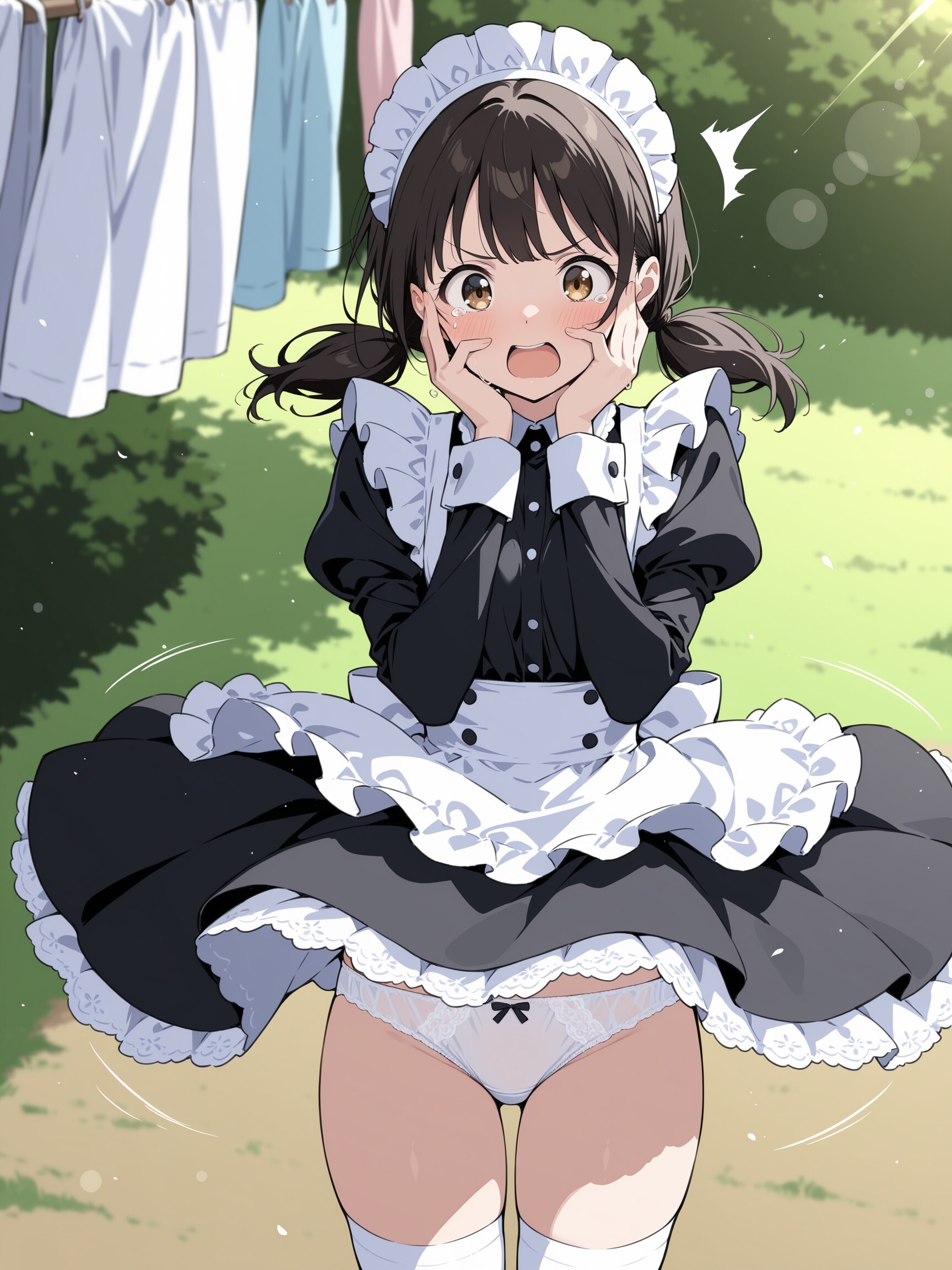 ご主人様、見ないで下さい💦