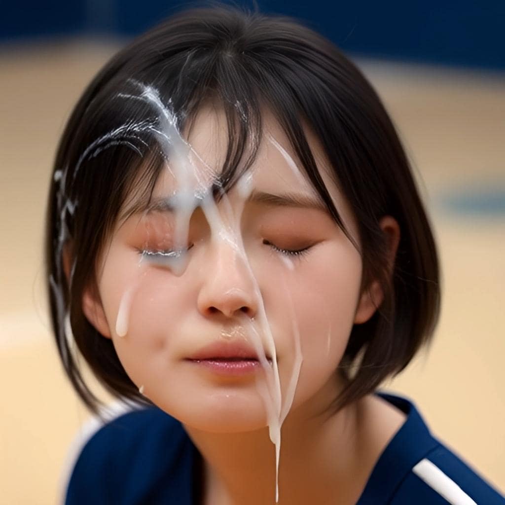 顔面レシーブの特訓だ！