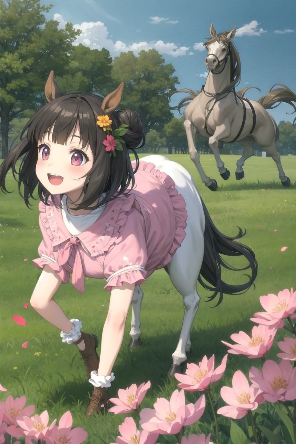 おうまさんになったのです！