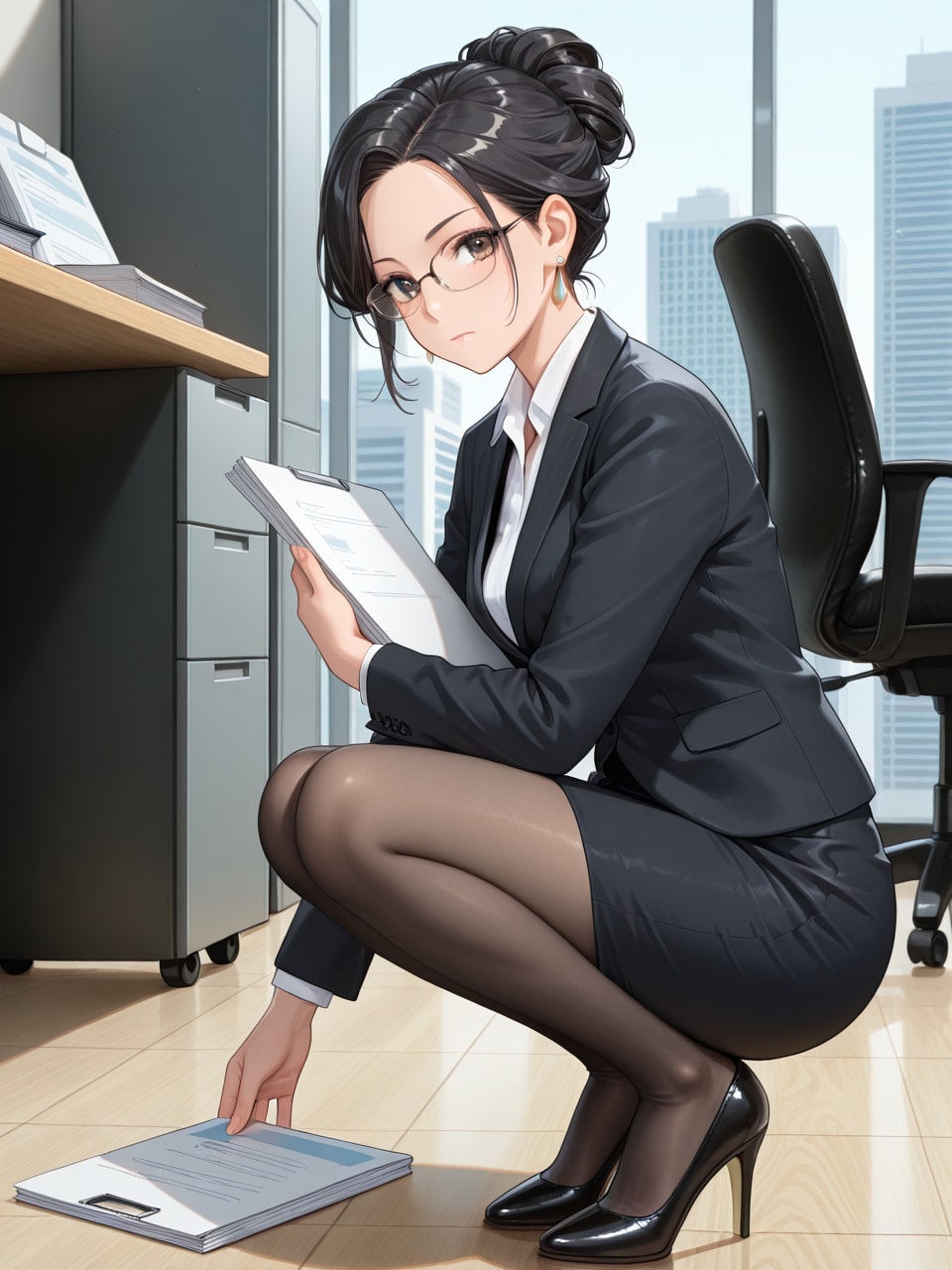 あの～部長？どうしてこっち見るんですか？