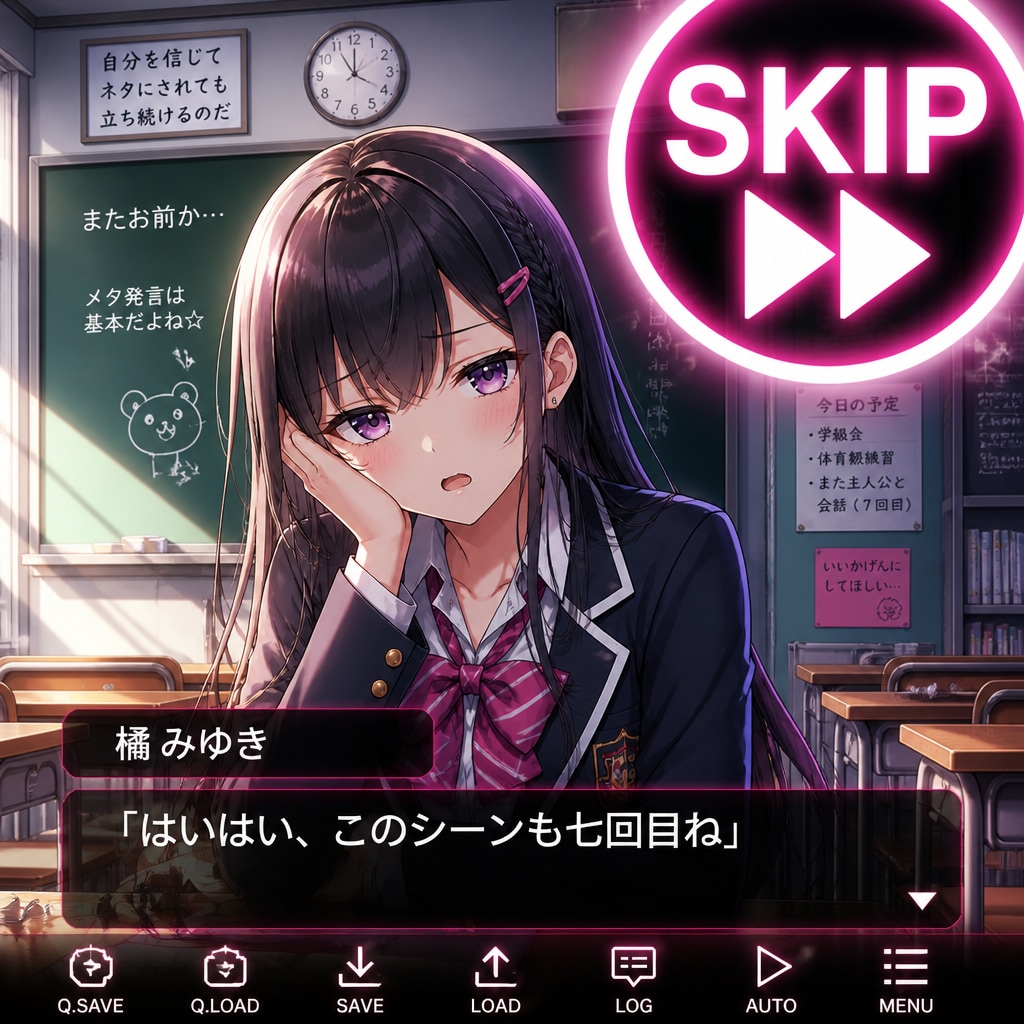 ループ疲れの彼女