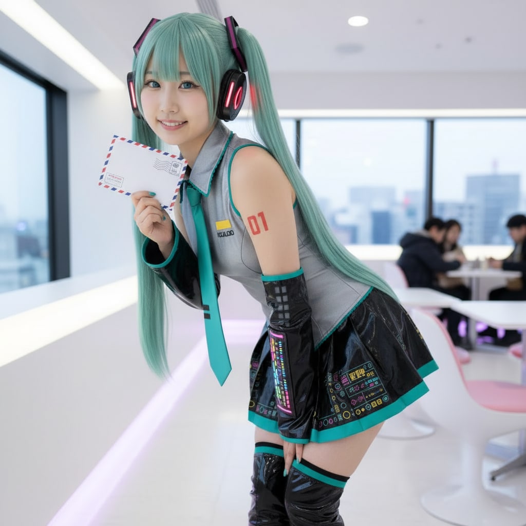 みどツイさん。2月18日 #エアメールの日