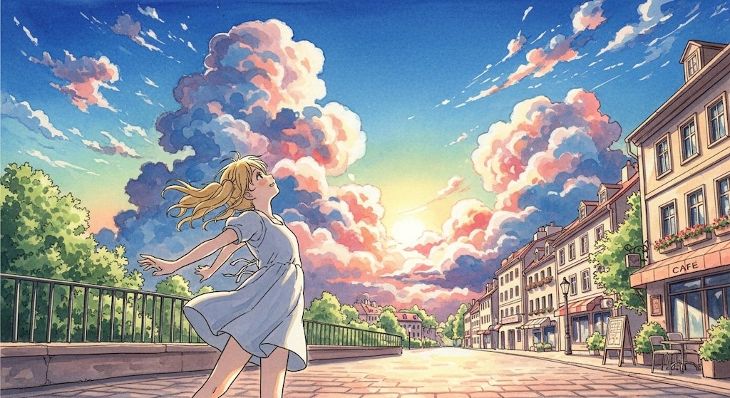 金髪ツインテール-ImageFX編