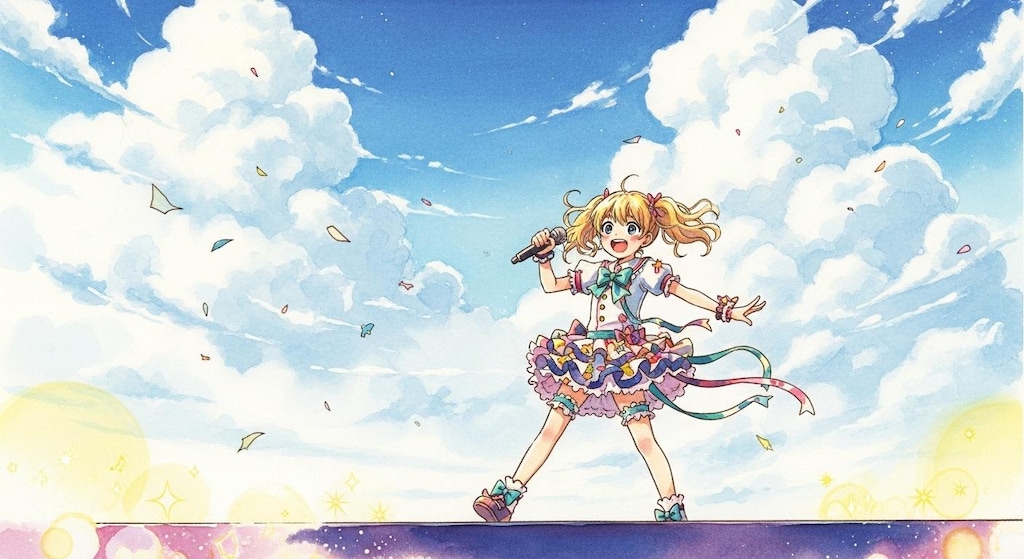 金髪ツインテール-ImageFX編