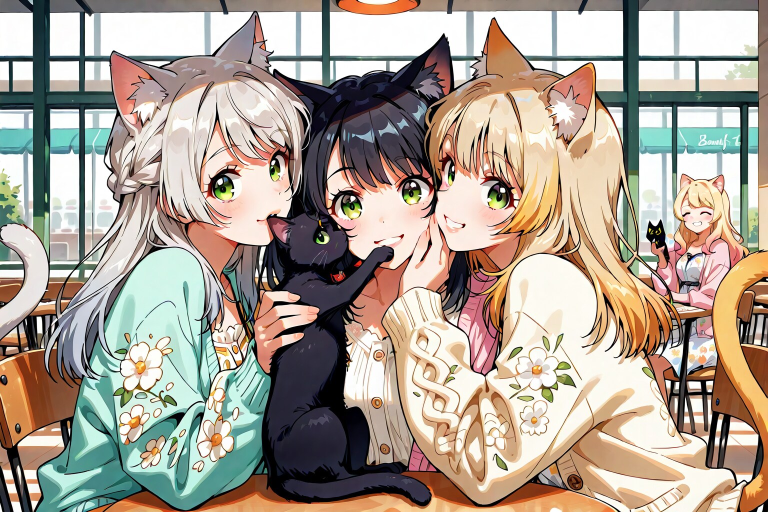 あれぇ、妬いてるとかぁ♡