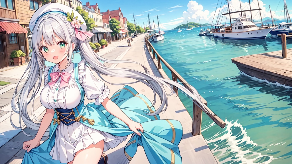 海辺散策
