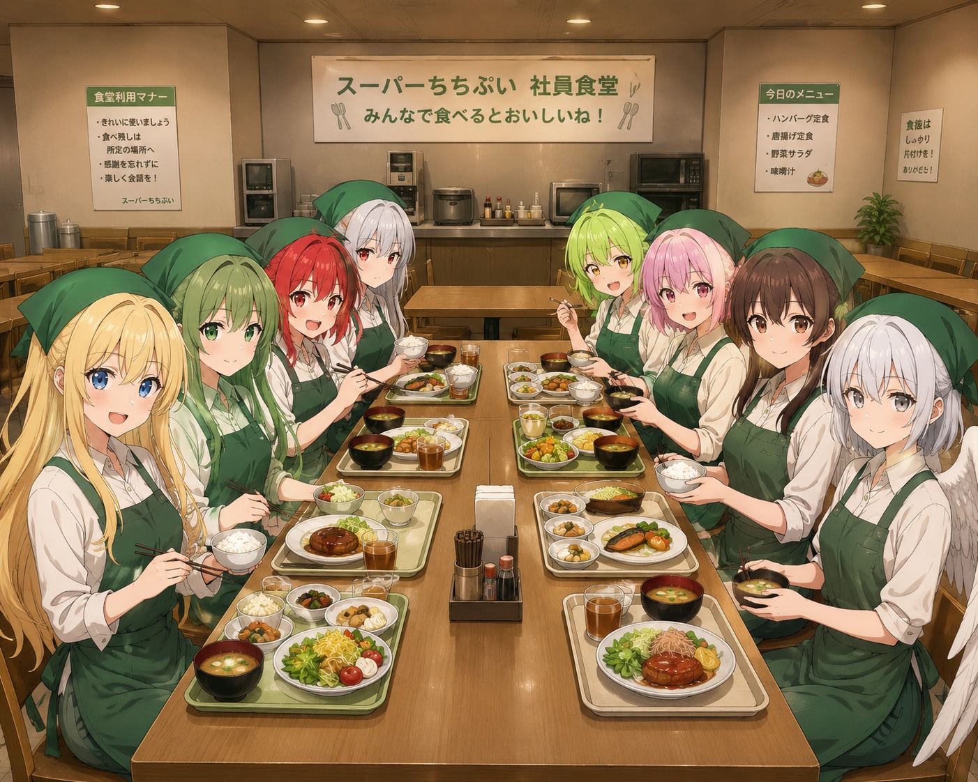 スーパーちちぷい　社員食堂１