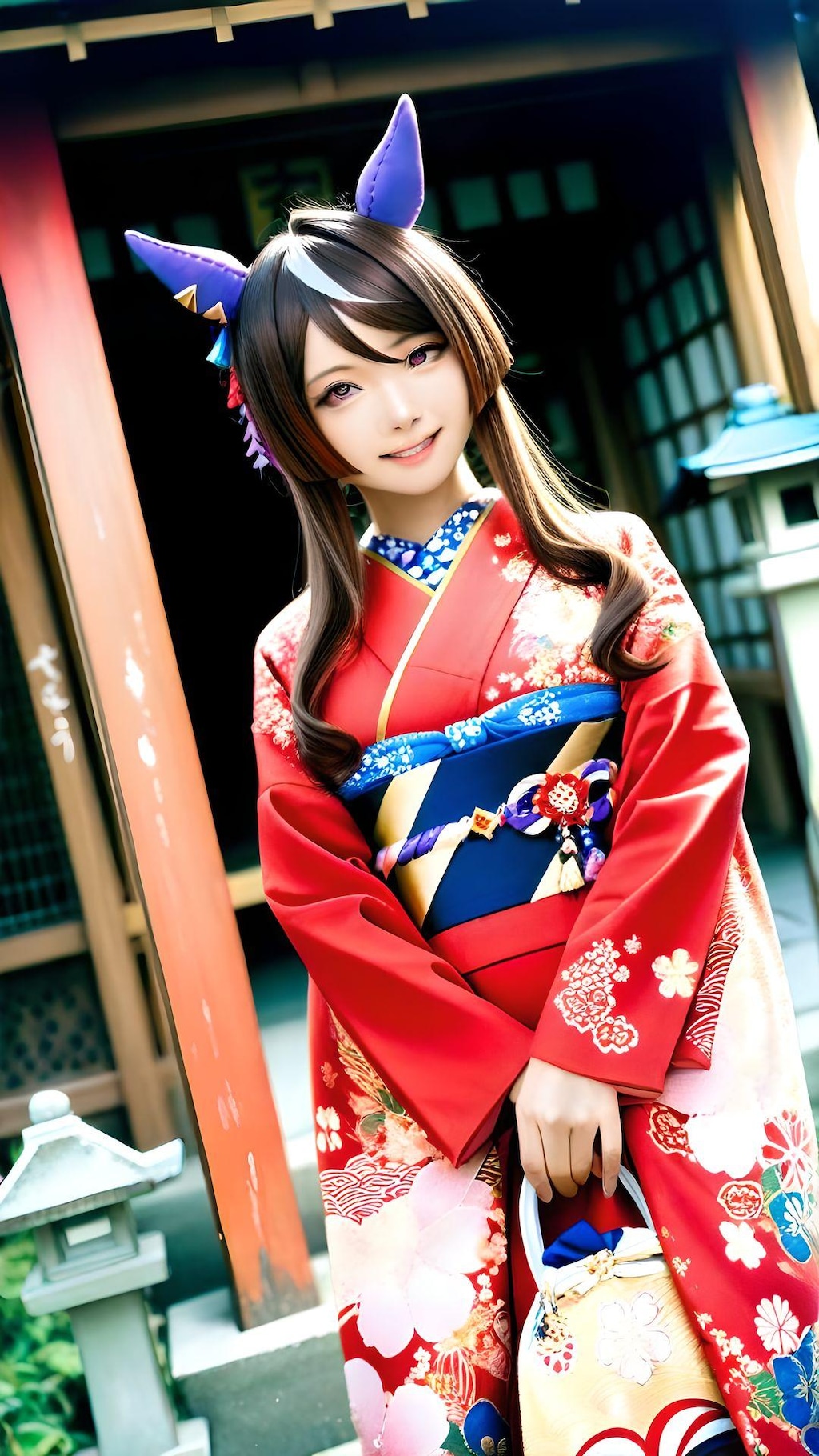 ウマ年の初詣 3