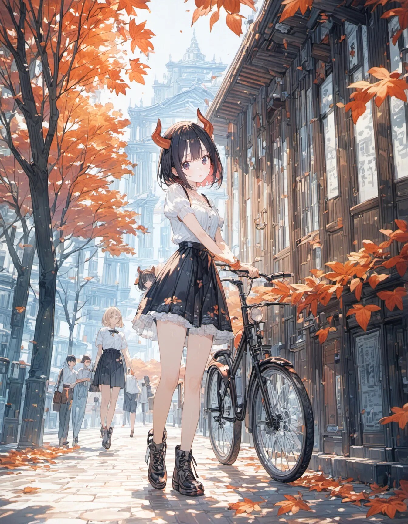 Ride Through Rusted Autumn | の人気AIイラスト・グラビア