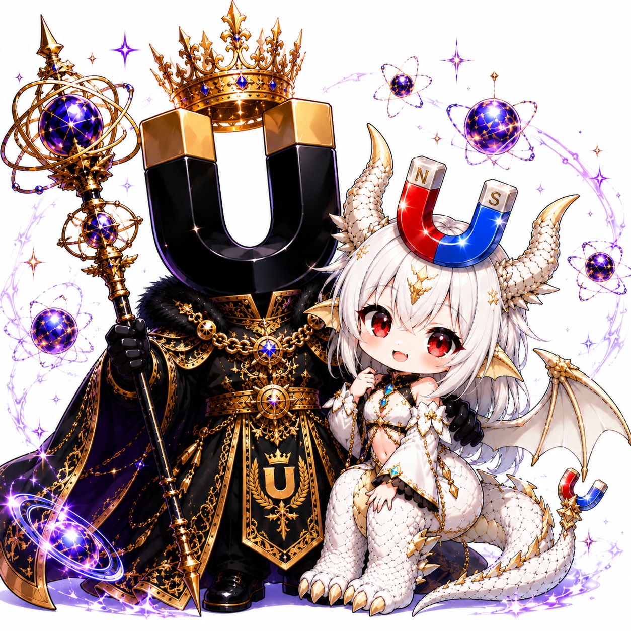 マグヌシウス皇帝とジョセフィーヌ皇后