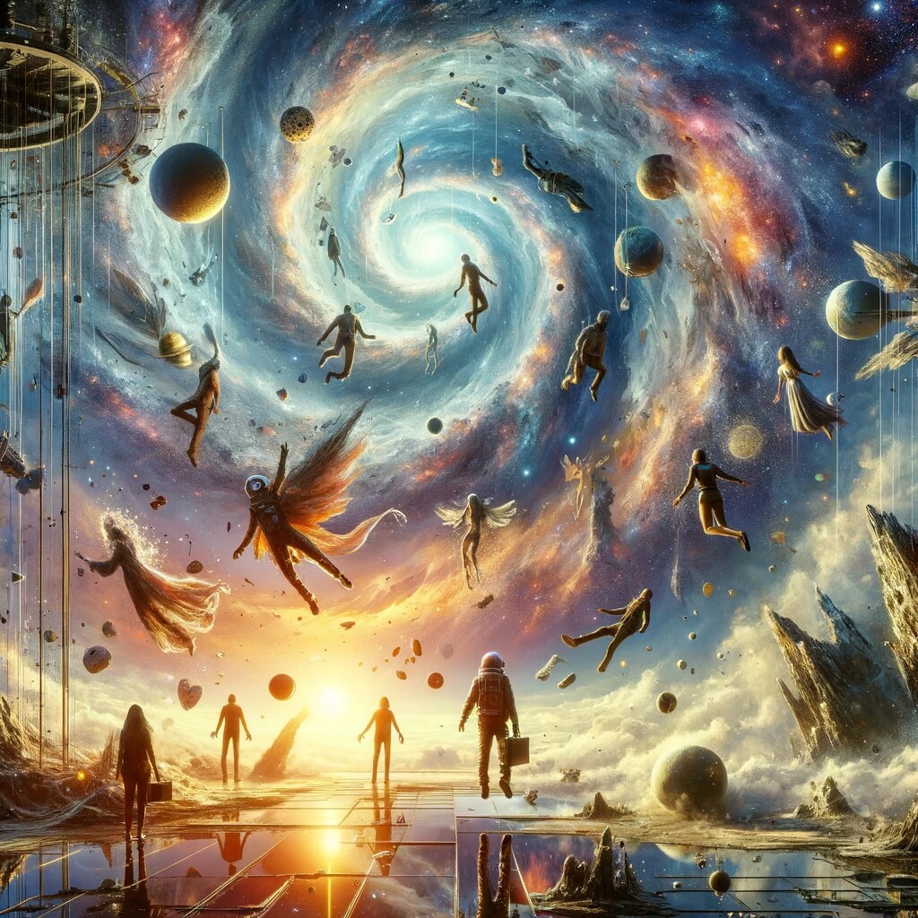 重力のない混沌：分断された世界の邂逅