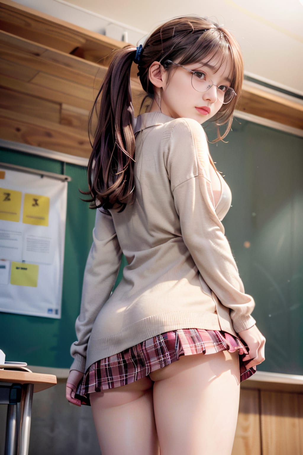 教室でキミと