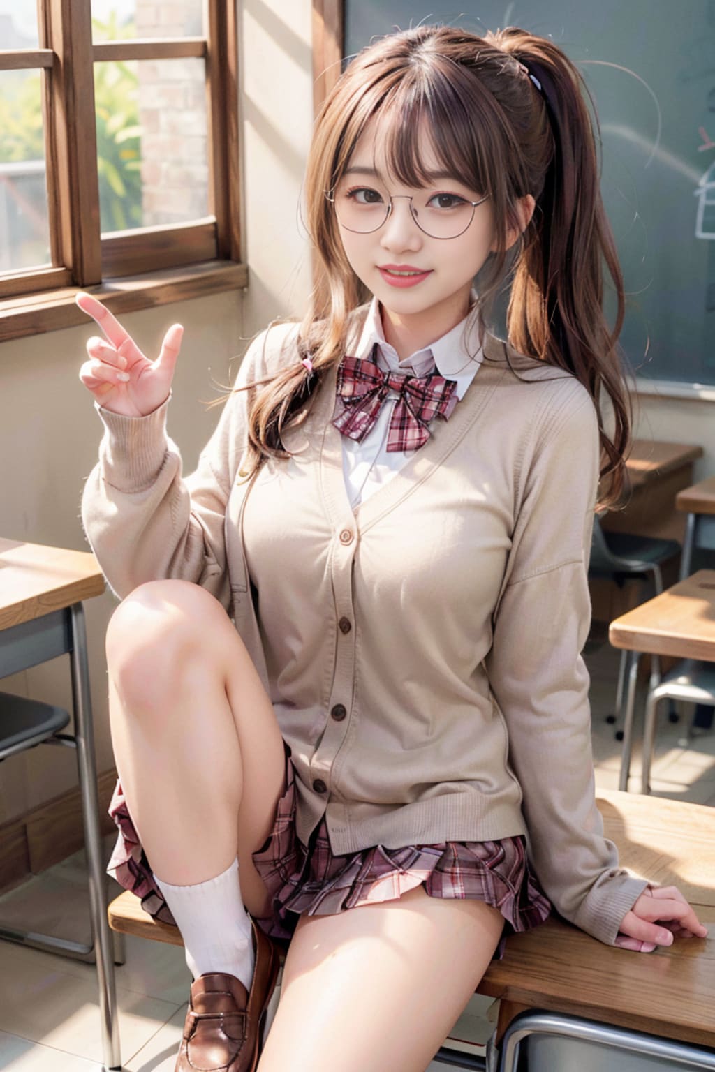 教室でキミと