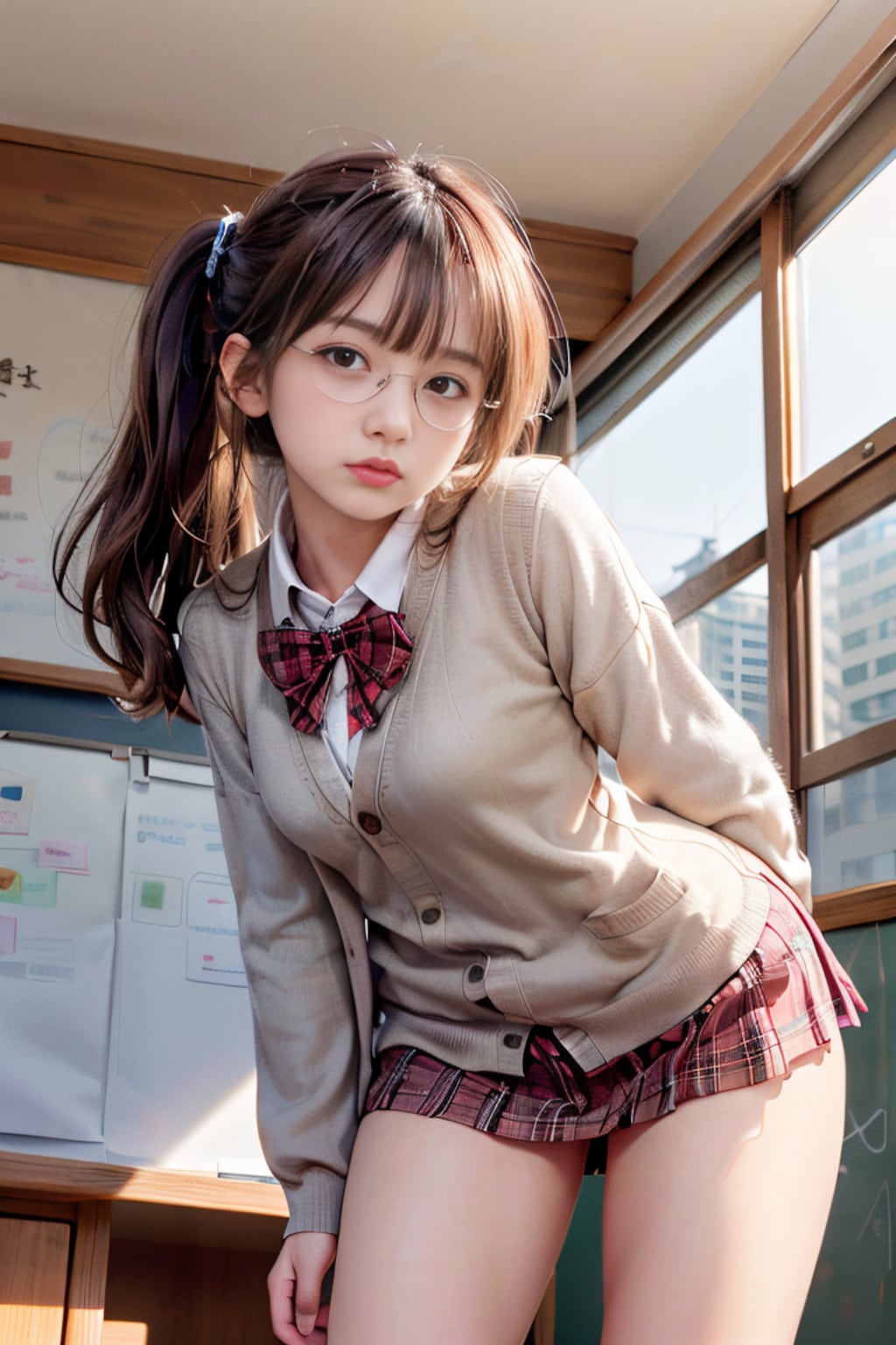 教室でキミと