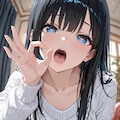 黒髪澤さん 3枚目