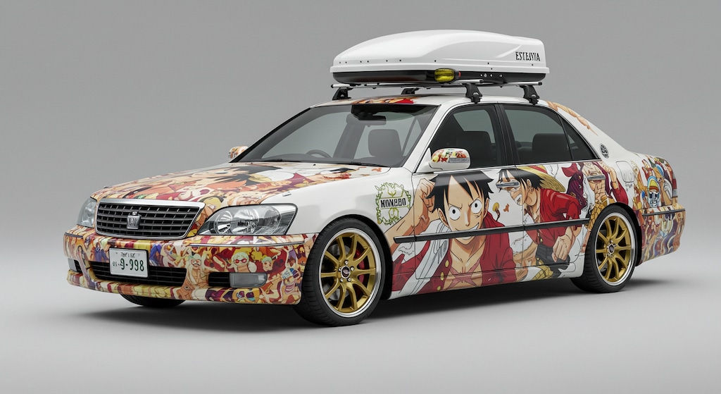 クラウンアスリートワンピース痛車