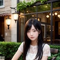 カフェと少女 9枚目