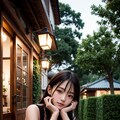 カフェと少女 10枚目