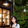 カフェと少女 11枚目