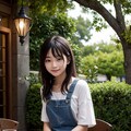 カフェと少女 6枚目