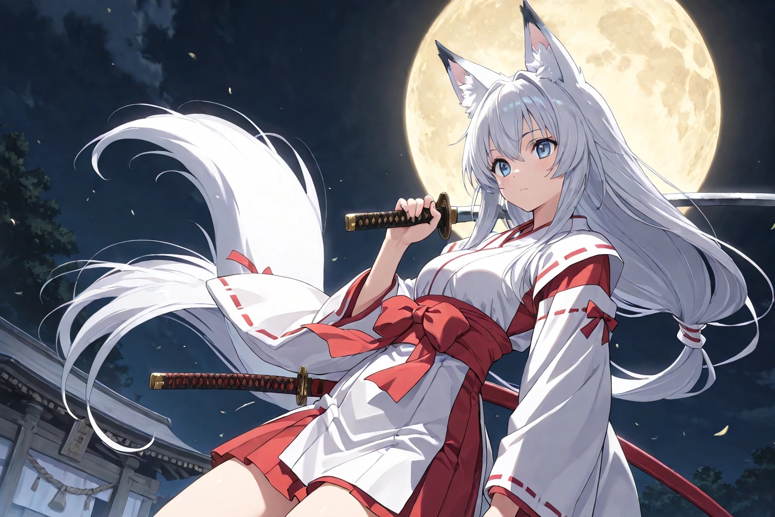 狐巫女侍