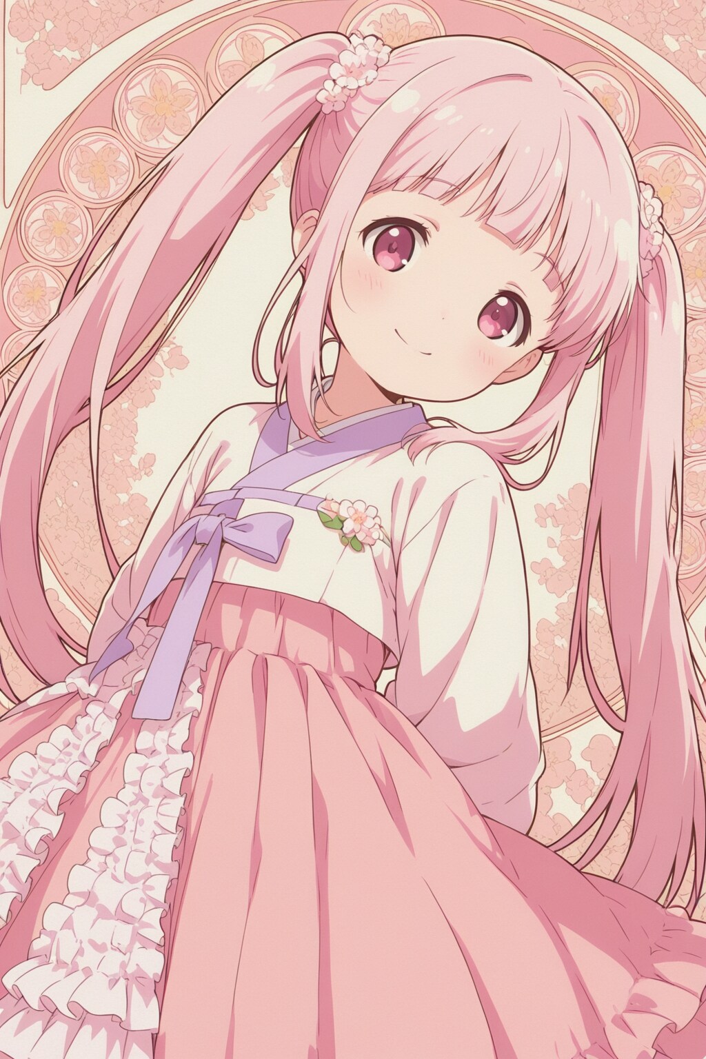 韓服少女