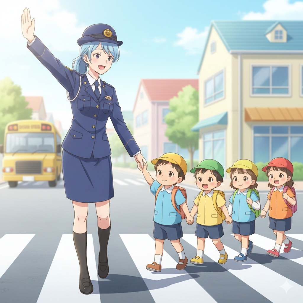 安心の横断歩道