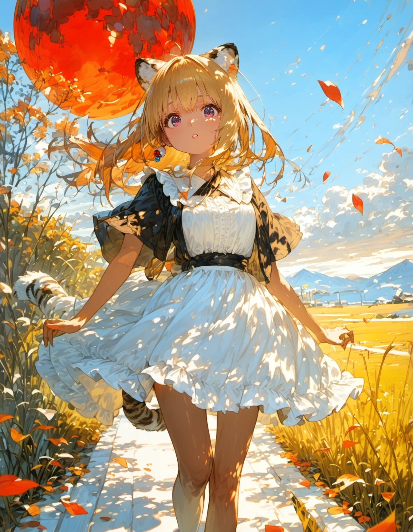 Autumn Waltz with the Little Fox