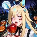 ハロウィンにはキャラメルアップル③ 2枚目